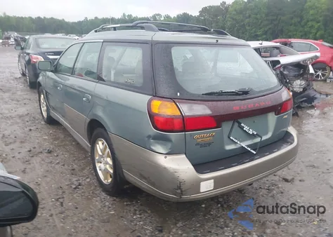 2003 Subaru Outback Limited из США, поврежденный, VIN 4S3BH686737613287